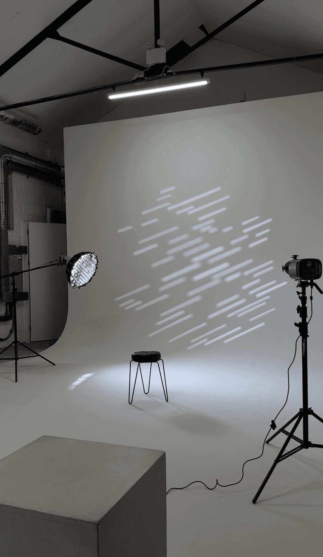 Studio setup background